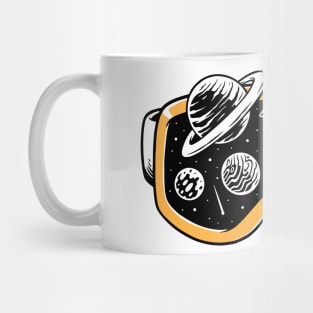 Galactic Skii Goggles Mug